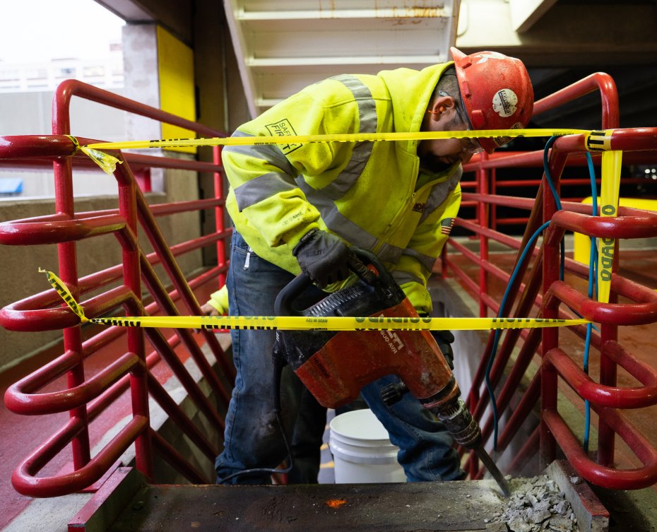 Workers at jobsite